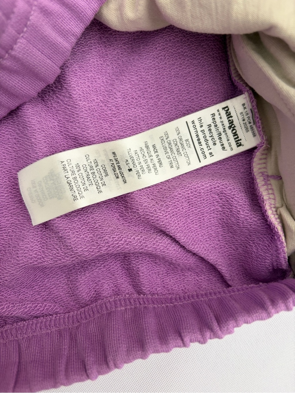 Patagonia Daily Snap-T Pullover P/O Women's Size S Brisk Purple - Picture 9 of 11